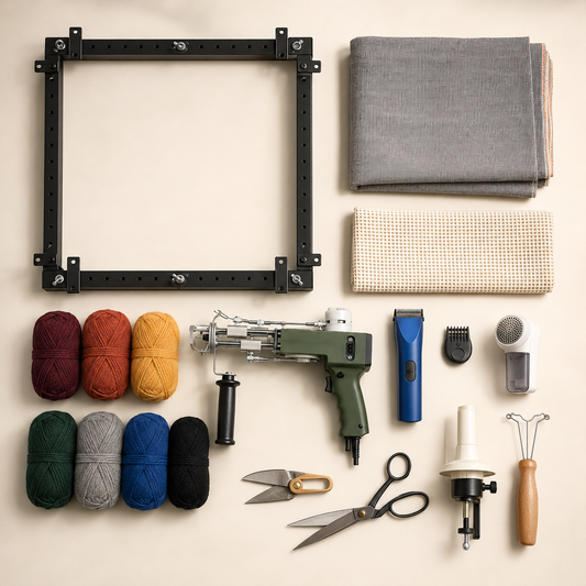 Studio Pro tufting kit for an Australian home setup